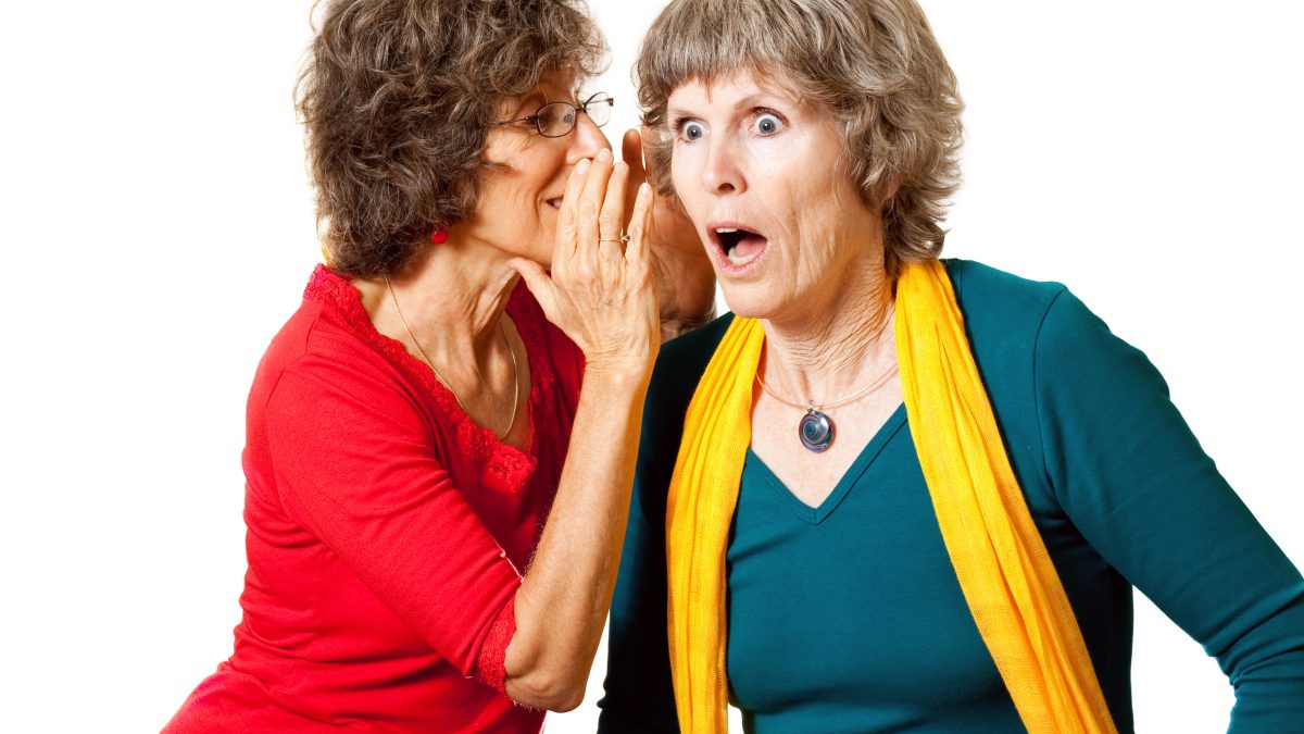 Ragots, racontars et autres commérages