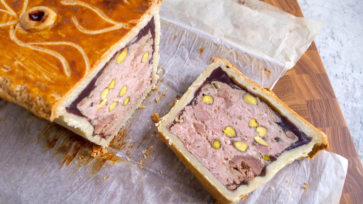 Mortel pâté en croûte